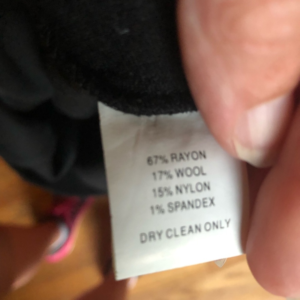 Trina Turk Black and Grey Dress, Size 4 - Picture 3 of 3